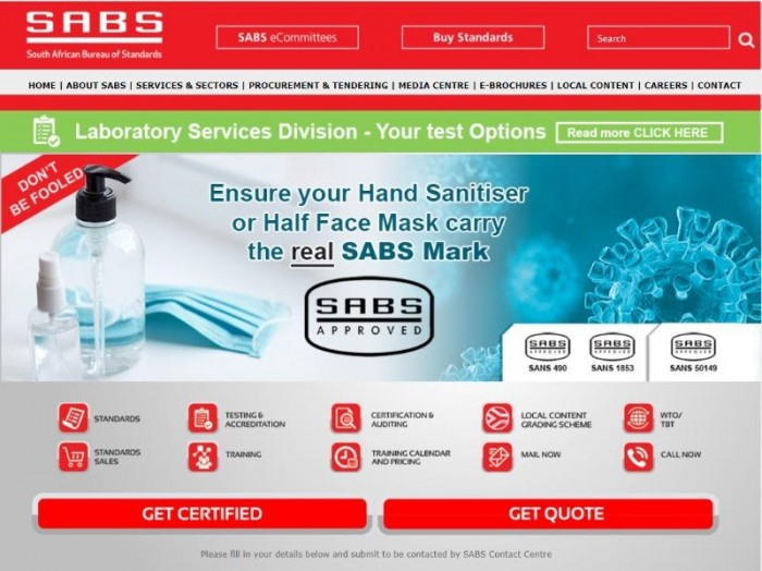 South Africa SABS Homepage.jpg