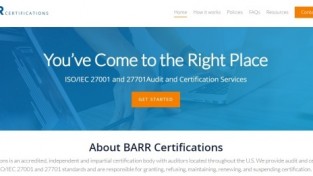 [미국] BARR Certifications, ANSI 국가 인증 위원회(ANAB)로부터 ISO/IEC 27701 인증 획득