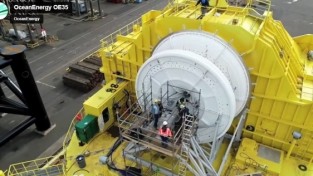 [아일랜드] 오션 에너지, 세계 최대 용량의 파력 에너지 장치 OE35 테스트 진행
