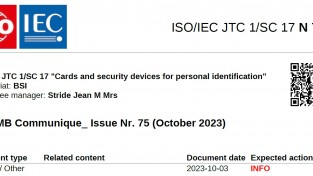 [특집-ISO/IEC JTC 1/SC 17 활동] ⑦ISO/TMB Communique_ Issue Nr. 75 (October 2023) 소개