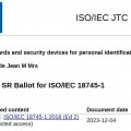 [특집-ISO/IEC JTC 1/SC 17 활동] 31. Result of voting o…