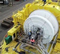 [아일랜드] 오션 에너지, 세계 최대 용량의 파력 에너지 장치 OE35 테스트 진행