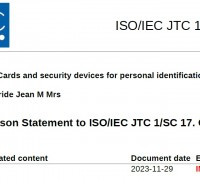 [특집-ISO/IEC JTC 1/SC 17 활동] 26. FIDO Alliance Liaison Statement to ISO/IEC JTC 1/SC 17. October 2023