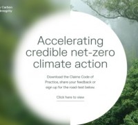 [영국] 자발적 탄소시장 이니셔티브(VCMI), 기후 약속 및 이행을 위한 클레임 카드 이행 규약 발행