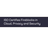 [미국] 파이어블록, 보안(ISO 27001)과 클라우드(ISO 27017) 등에서 ISO 인증 획득