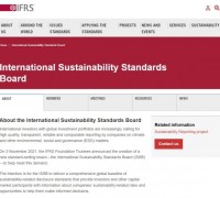 [영국] 국제 지속가능성 표준 위원회(ISSB), ESG 공시 표준 조정을 위한 WG 및 SSAF 구성